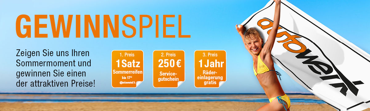 Gewinnspiel - Strandtuch gratis Gewinnspiel - Strandtuch gratis